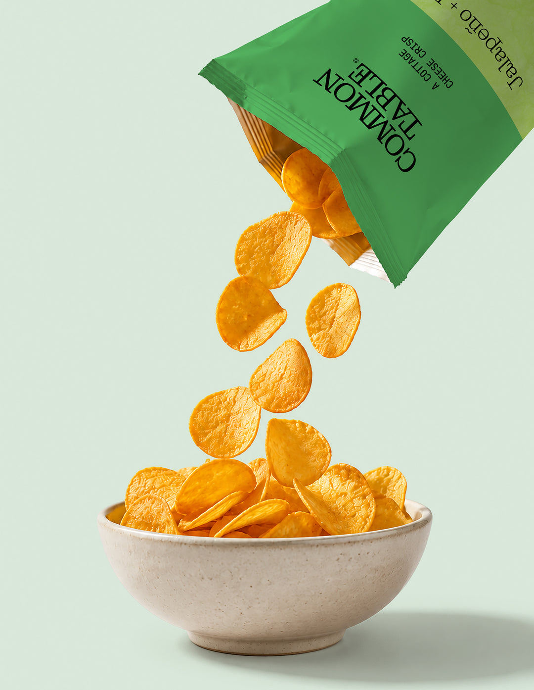 Jalapeno & Lime Cottage Cheese Crisp