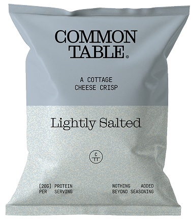 Lightly Salted Cottage Cheese Crisp