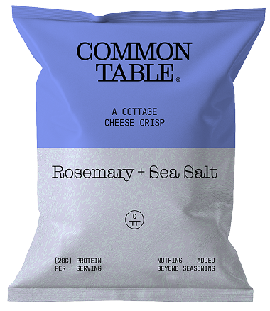 Rosemary & Sea Salt Cottage Cheese Crisp