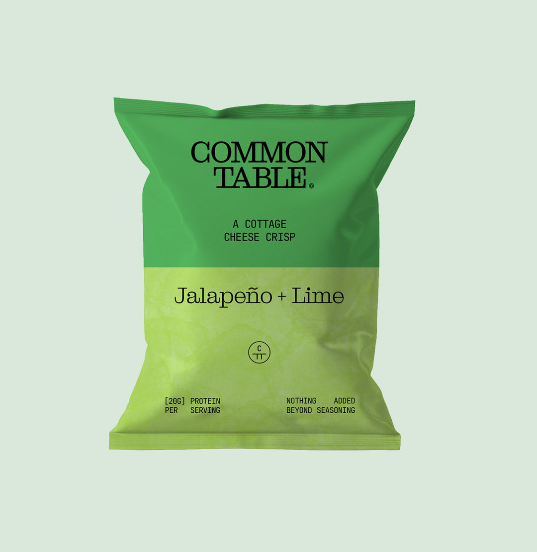 Jalapeno & Lime Cottage Cheese Crisp