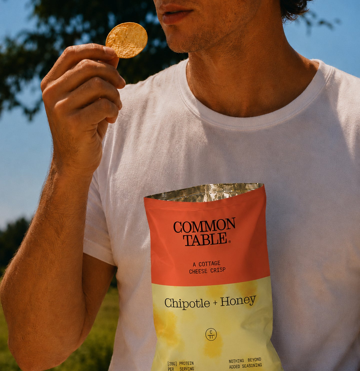 Chipotle & Honey Cottage Cheese Crisp