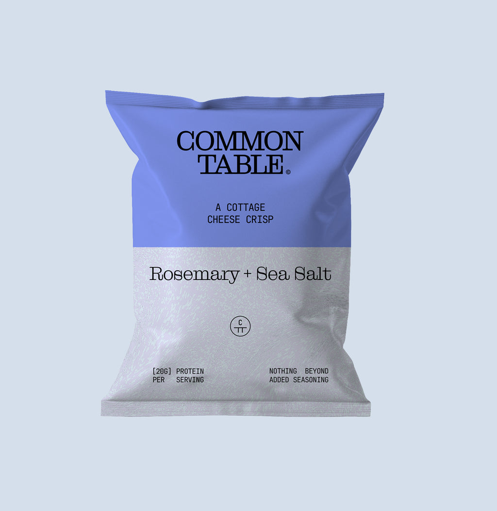 Rosemary & Sea Salt Cottage Cheese Crisp